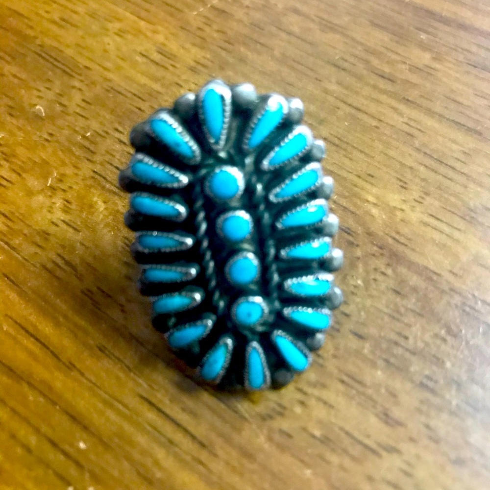 *SOLD* Navajo Turquoise Ring - REAL TURQUOISE!